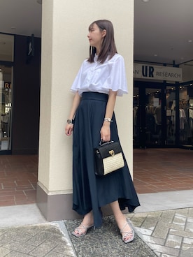 mokaさん（レディース・165cm）の夏コーディネート