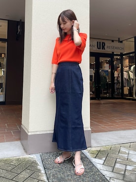 mokaさん（レディース・165cm）の夏コーディネート