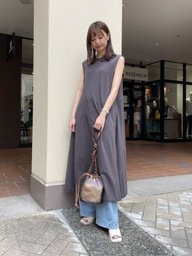 mokaさん（レディース・165cm）の夏コーディネート