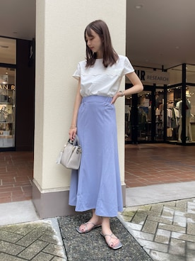 mokaさん（レディース・165cm）の夏コーディネート