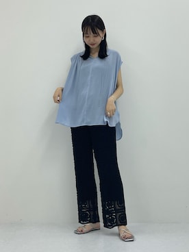 mokaさん（レディース・165cm）の夏コーディネート