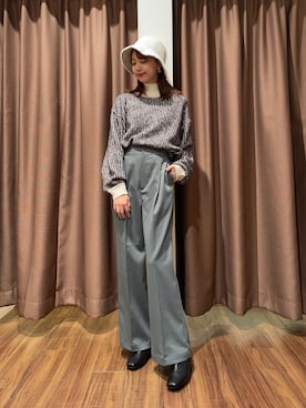 mokaさん（レディース・165cm）の冬コーディネート