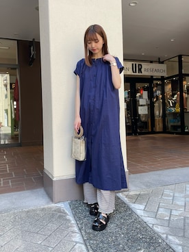 「Casselini（キャセリーニ）のアイテム」を使った、mokaさん（レディース・165cm）の春コーディネート