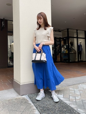 mokaさん（レディース・165cm）の春コーディネート