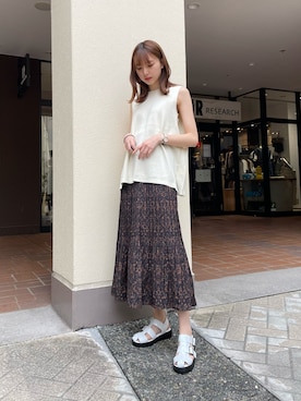 mokaさん（レディース・165cm）の春コーディネート