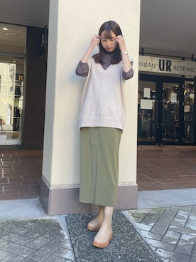 mokaさん（レディース・165cm）の秋コーディネート