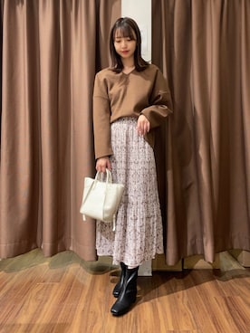 mokaさん(レディース・165cm)の冬コーディネート