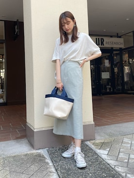 「Coming soon…」｜mokaさん（レディース・165cm）の夏コーディネート