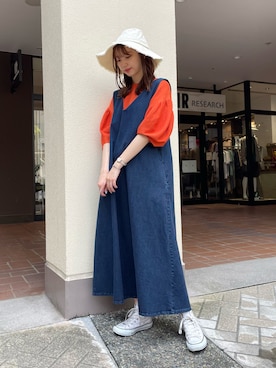 mokaさん（レディース・165cm）の夏コーディネート