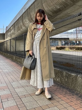 mokaさん(レディース・165cm)の春コーディネート