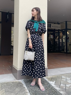 mokaさん（レディース・165cm）の夏コーディネート