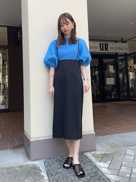 mokaさん（レディース・165cm）の夏コーディネート