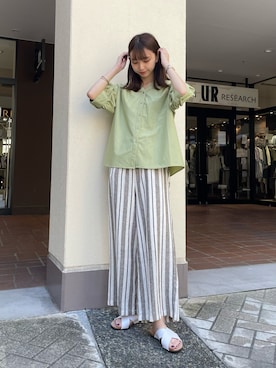 mokaさん（レディース・165cm）の夏コーディネート