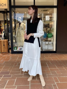 mokaさん（レディース・165cm）の秋コーディネート