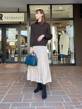 mokaさん(レディース・165cm)の冬コーディネート