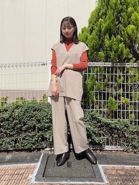 mokaさん(レディース・165cm)の秋コーディネート