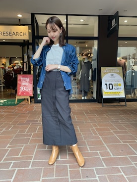 mokaさん（レディース・165cm）の秋コーディネート