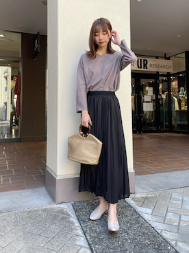 mokaさん（レディース・165cm）の春コーディネート