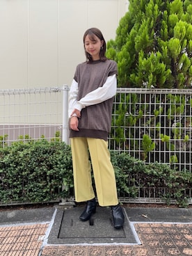 mokaさん（レディース・165cm）の秋コーディネート