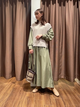 mokaさん（レディース・165cm）の冬コーディネート