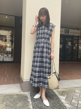 mokaさん（レディース・165cm）の夏コーディネート