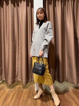mokaさん（レディース・165cm）の秋コーディネート