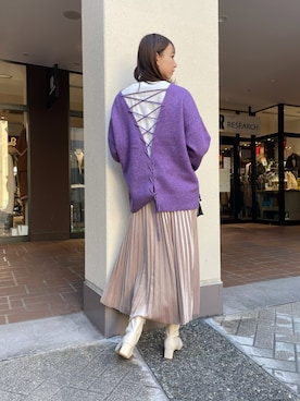 mokaさん（レディース・165cm）の冬コーディネート