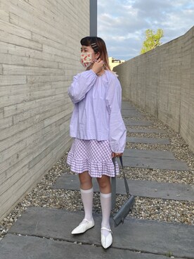 「SVEC（シュベック）のアイテム（その他シューズ）」を使った、gaie  さん（レディース・156cm）の秋コーディネート
