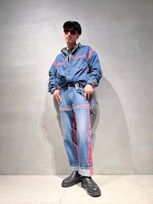 DIESEL ディーゼル 和柄 パッチワークジーンズ モロッコ製 グランジ 28 超希少】DIESEL ZULU ヴィンテージ パッチワーク クラッシュ