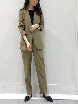 「Stephanie（ステファニエ）のアイテム」を使った、haruさん（レディース・167cm）の夏コーディネート