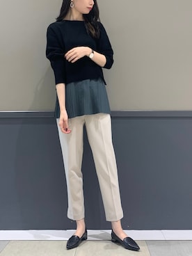 「Stephanie（ステファニエ）のアイテム」を使った、haruさん（レディース・167cm）の秋コーディネート