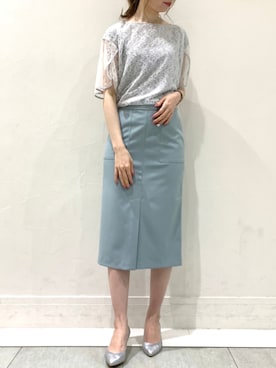 「お仕事スタイル」｜haruさん（レディース・167cm）の夏コーディネート