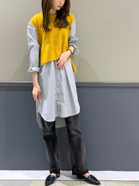 「Stephanie（ステファニエ）のアイテム」を使った、haruさん（レディース・167cm）の秋コーディネート