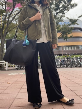 「TICCA（ティッカ）のアイテム（トップス）」を使った、kodamari さん（レディース・155cm）の秋コーディネート