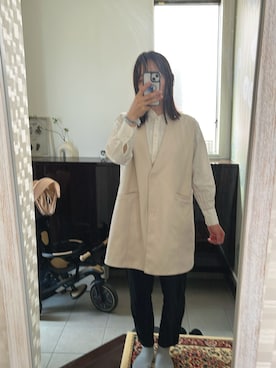 「Kastane（カスタネ）のアイテム」を使った、mino0141さん（レディース・161cm）の春コーディネート