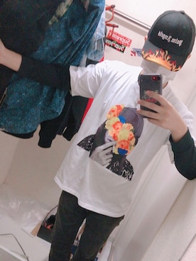 ゆうさんの（Palm Angels | パームエンジェルス）を使ったコーディネート