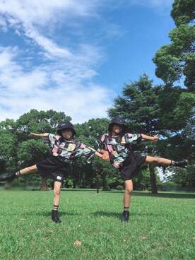 naーtan♡さん（キッズ・120cm）の夏コーディネート