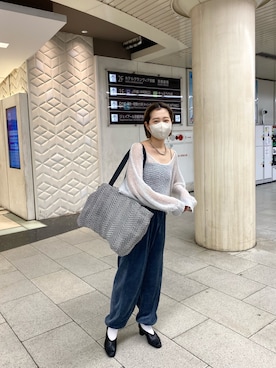 「シアーニット」｜だーゆんさん（レディース・158cm）の秋コーディネート