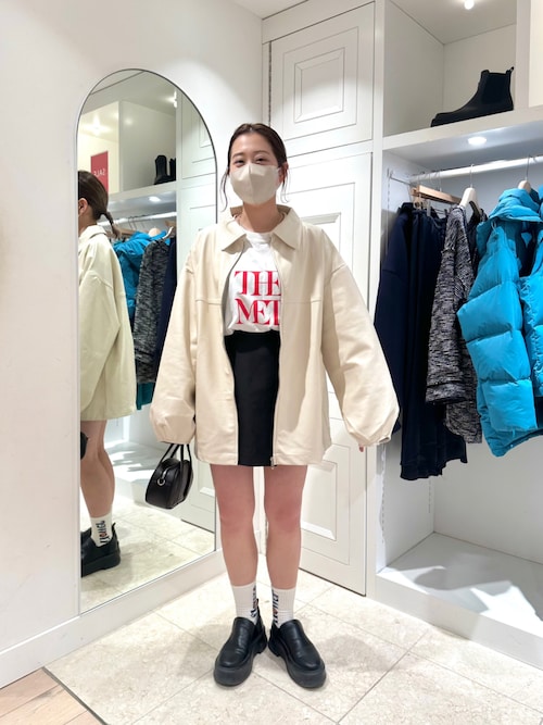 mystic 京都PORTA店だーゆんさんのTシャツ/カットソー「THE MET ロングTシャツ(mystic|ミスティック)」を使ったコーディネート