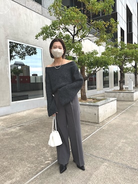 「ワントーンスタイル」｜だーゆんさん（レディース・158cm）の秋コーディネート