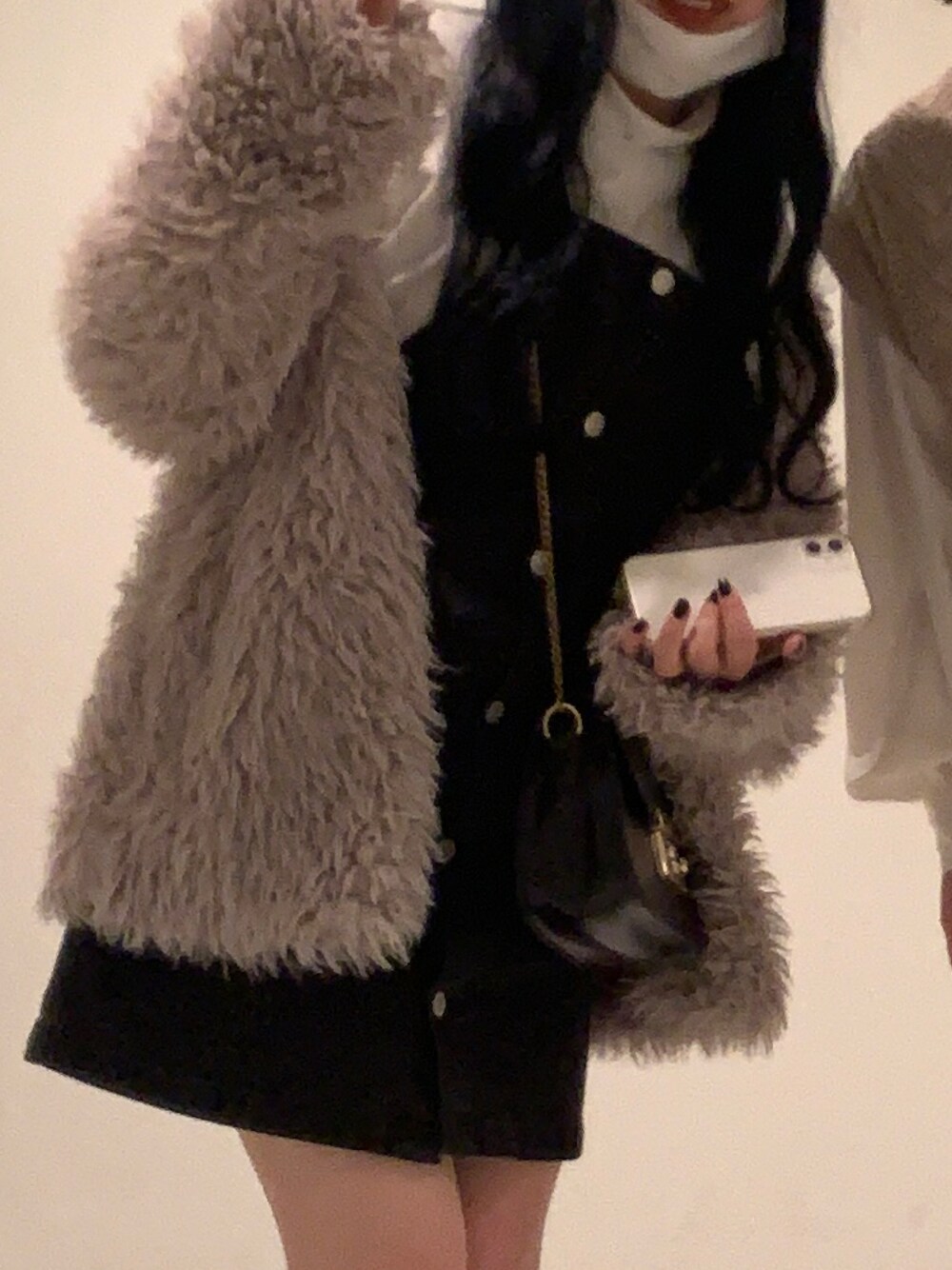 「低身長コーデ、お洒落さんとつながりたい、プチプラコーデ、未来のWEARISTAプロジェクト」｜「SPINNSのアイテム（その他アウター、グレー系）」を使った、らちゃんさん（レディース・149cm）の秋コーディネートの1枚目の写真