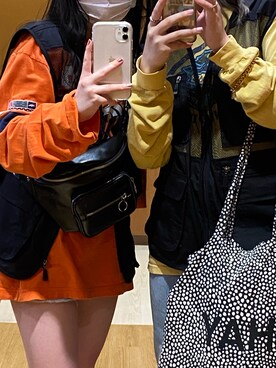 「ing（イング）のアイテム」を使った、らちゃんさん（レディース・149cm）の秋コーディネート