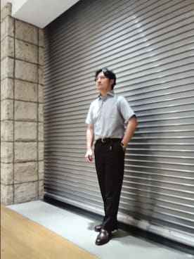Tsukasa Yamagishiさん（メンズ・167cm・40代）の夏コーディネート