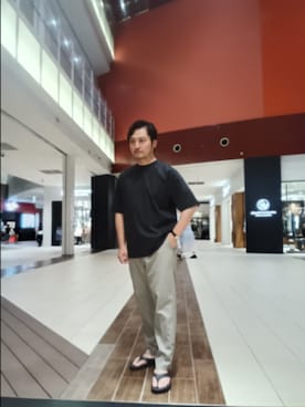 Tsukasa Yamagishiさん（メンズ・167cm・40代）の夏コーディネート