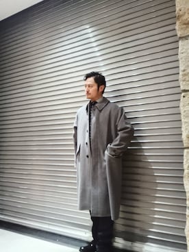 Tsukasa Yamagishiさん（メンズ・167cm）の冬コーディネート