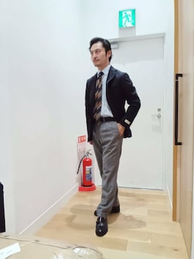 Tsukasa Yamagishiさん（メンズ・167cm）の秋コーディネート