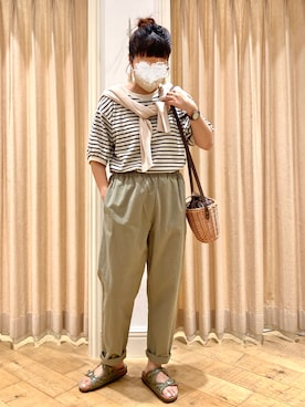 「カコバッグ」｜muttyさん（レディース・152cm）の夏コーディネート