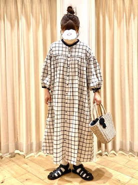 「クレリック」｜muttyさん（レディース・151cm）の夏コーディネート
