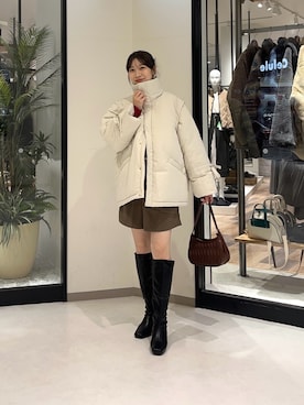 「冬コーデ」｜wakanaさん（レディース・161cm）の冬コーディネート