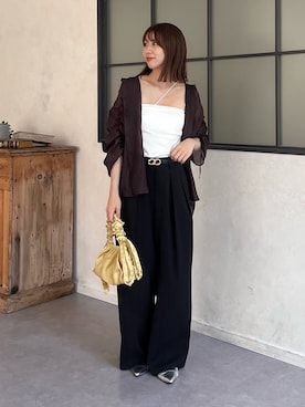 wakanaさん（レディース・161cm）の夏コーディネート